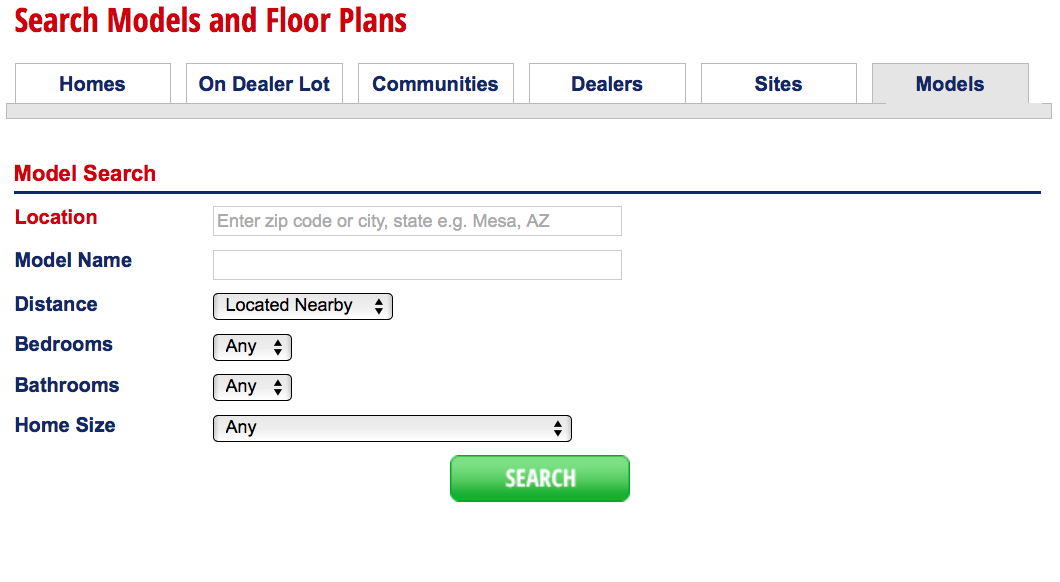 Mobile Home Floor Plans