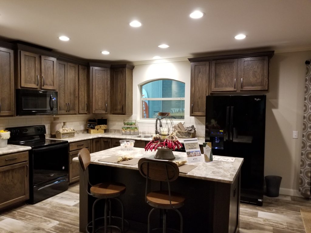 new home kitchen at the Louisville show