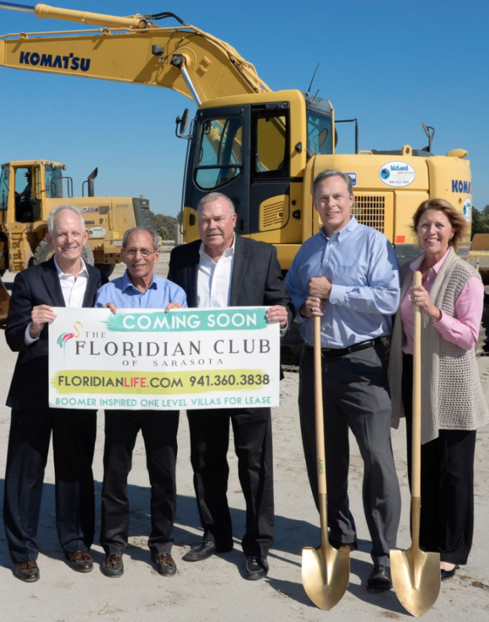Groundbreaking for The Floridian Club of Sarasota