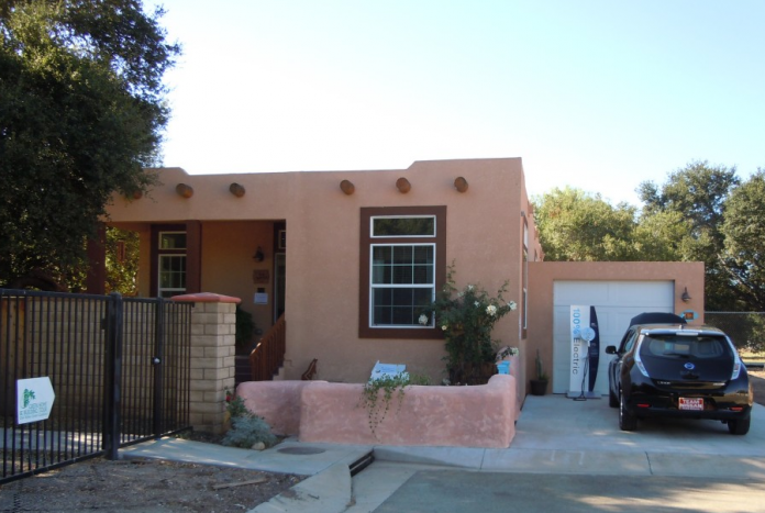 An energy-efficient home in Ojai, Calif.