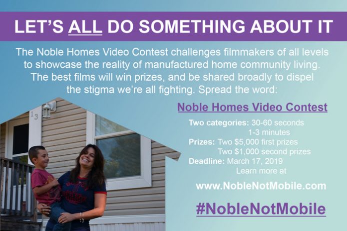 Noble Homes Contest Criteria