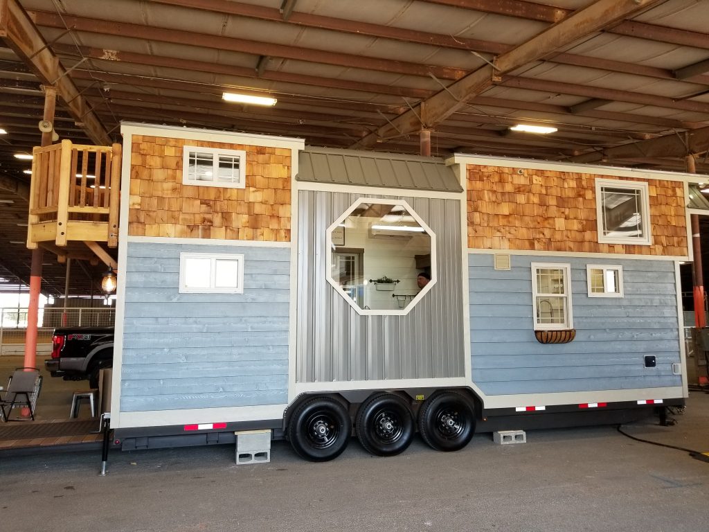 Buy used tiny homes from builders who tow and show their work.