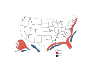 Mobile home wind zones