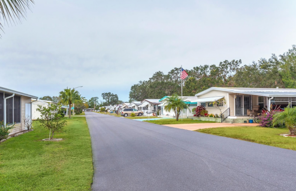 Improve mobile home value - invest into the community