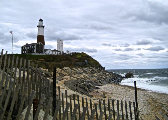 the shoreline in Montauk montauk shores mhp