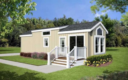 Cottage style mobile home