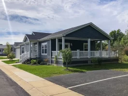 How Much Are Most Double Wides? Photo of a double-wide mobile home