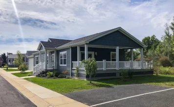 How Much Are Most Double Wides? Photo of a double-wide mobile home